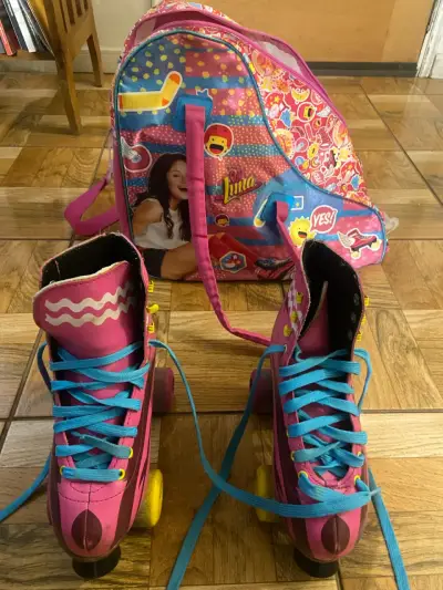 Patines rosados Soy Luna 4 ruedas N• 36 - miniatura 4