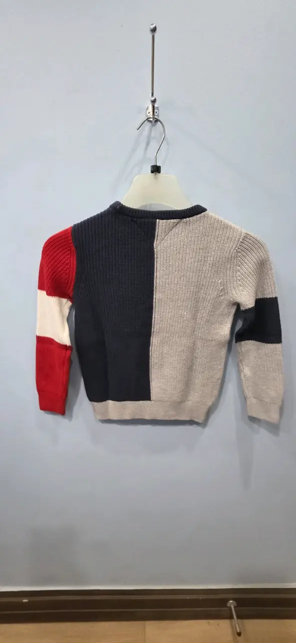 Suéter Tommy multicolor nuevo - 2