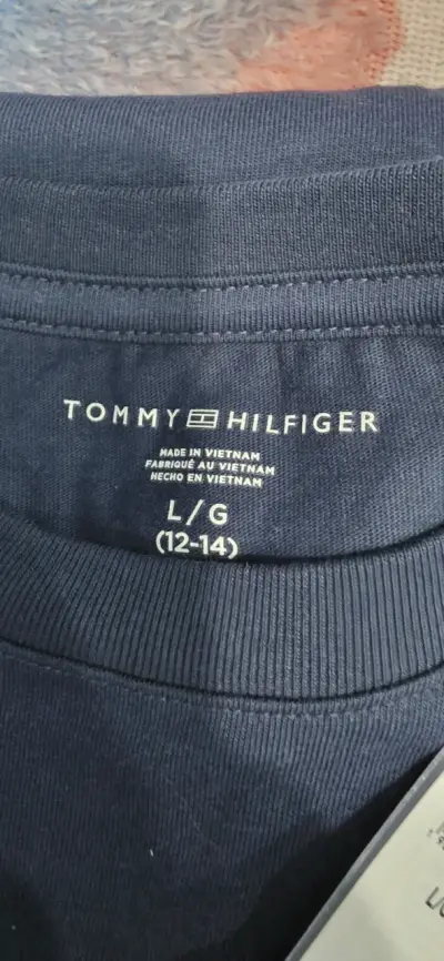 Polera Tommy Hilfiger azul - miniatura 3