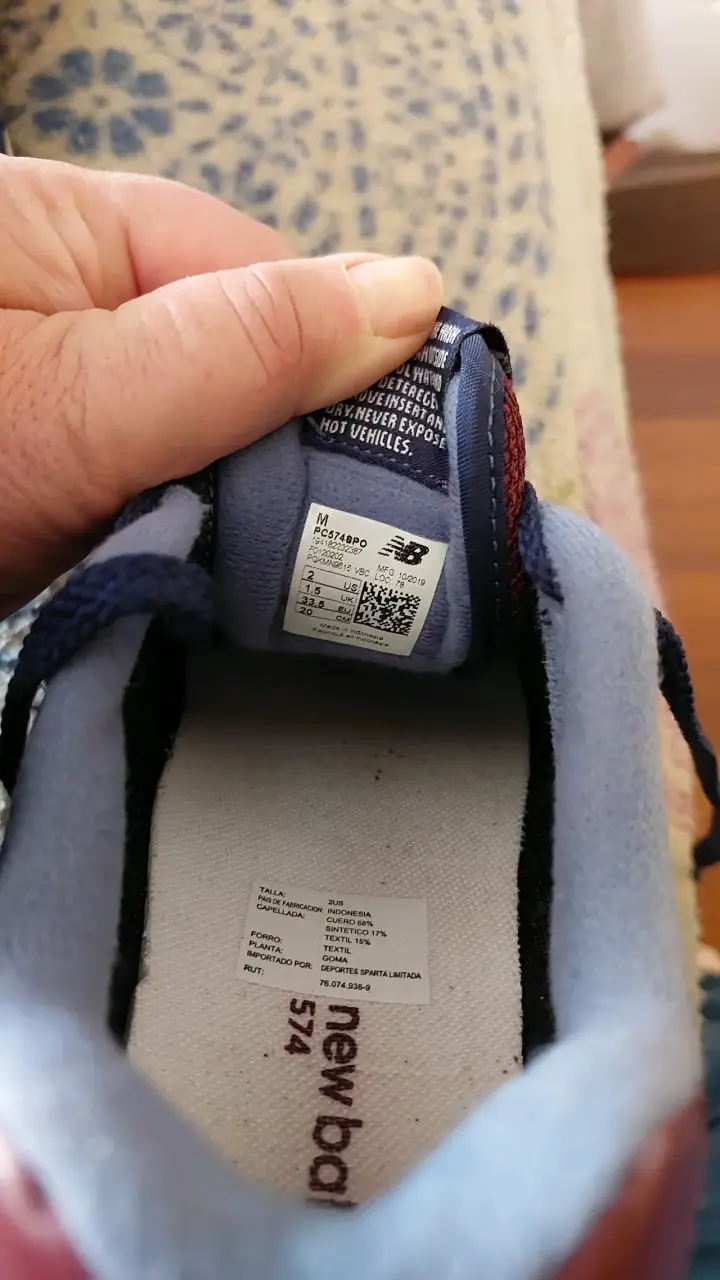 Zapatillas deportivas azul y gris - 2