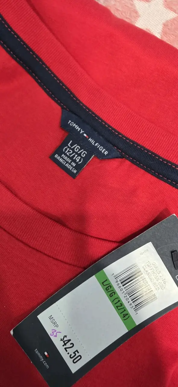 Vestido rojo Tommy Hilfiger - 3