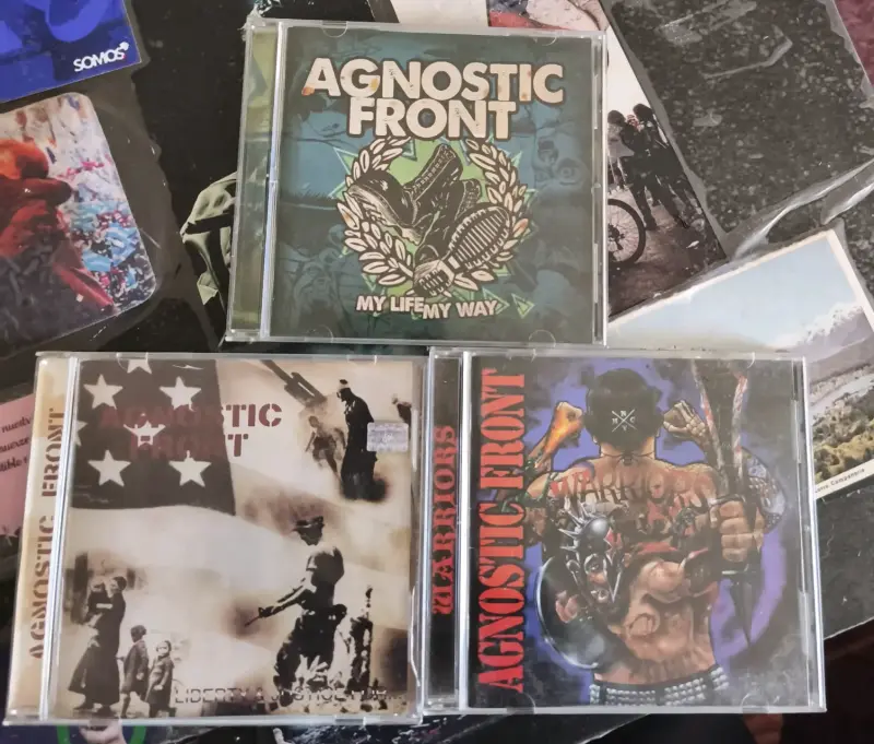 Colección de CDs Agnostic Front - 1