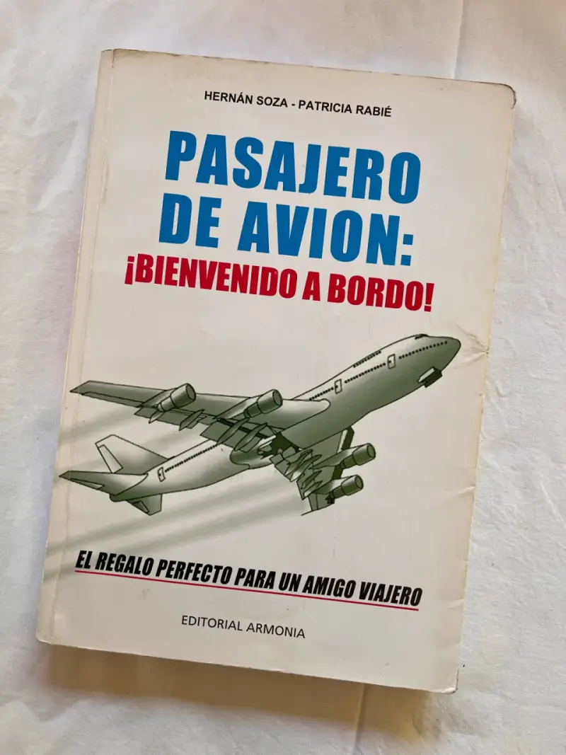 Libro Pasajero de Avión - 1