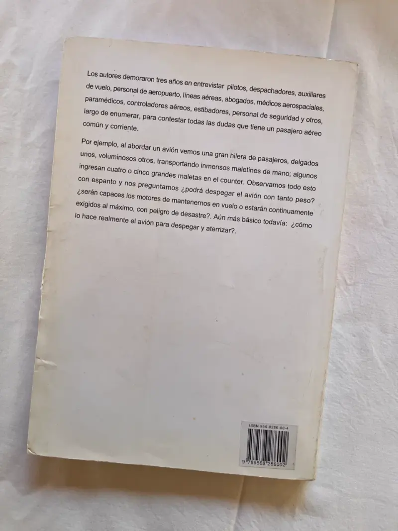 Libro Pasajero de Avión - 2