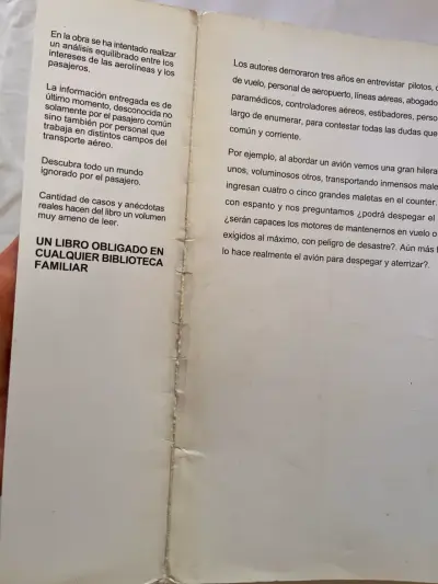 Libro Pasajero de Avión - miniatura 3