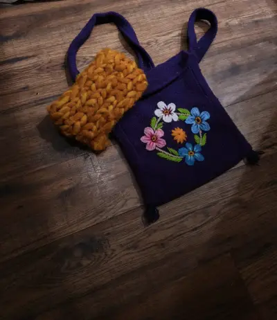Bolso Bordado - confección nacional - miniatura 2