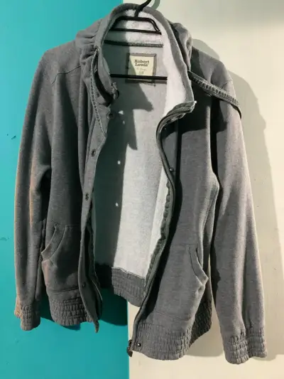 Chaqueta/poleron gris - miniatura 2