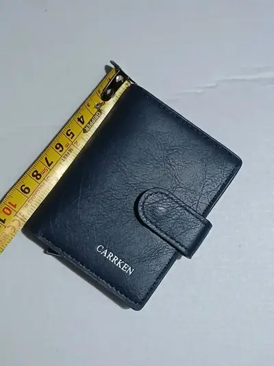 Billetera azul contarjetero automático - miniatura 2