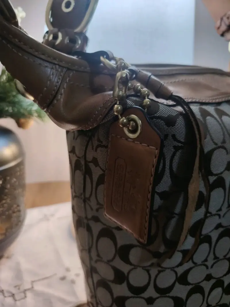 Cartera beige Coach - 2
