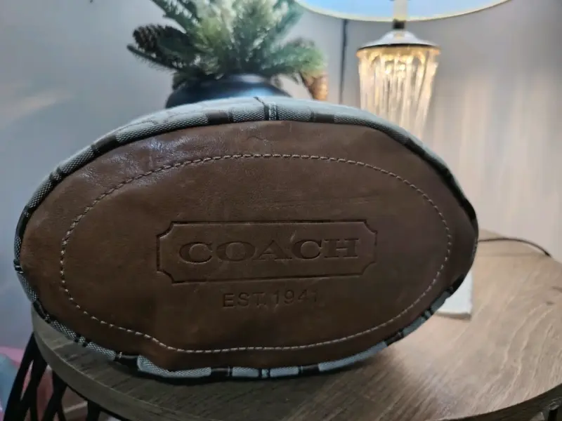 Cartera beige Coach - 4