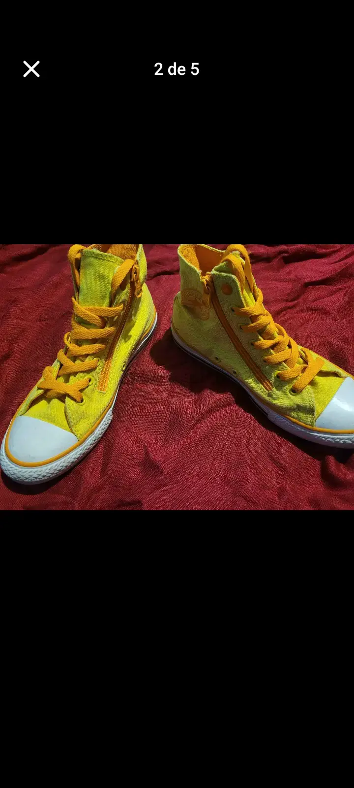 Zapatillas converse con caña - 2