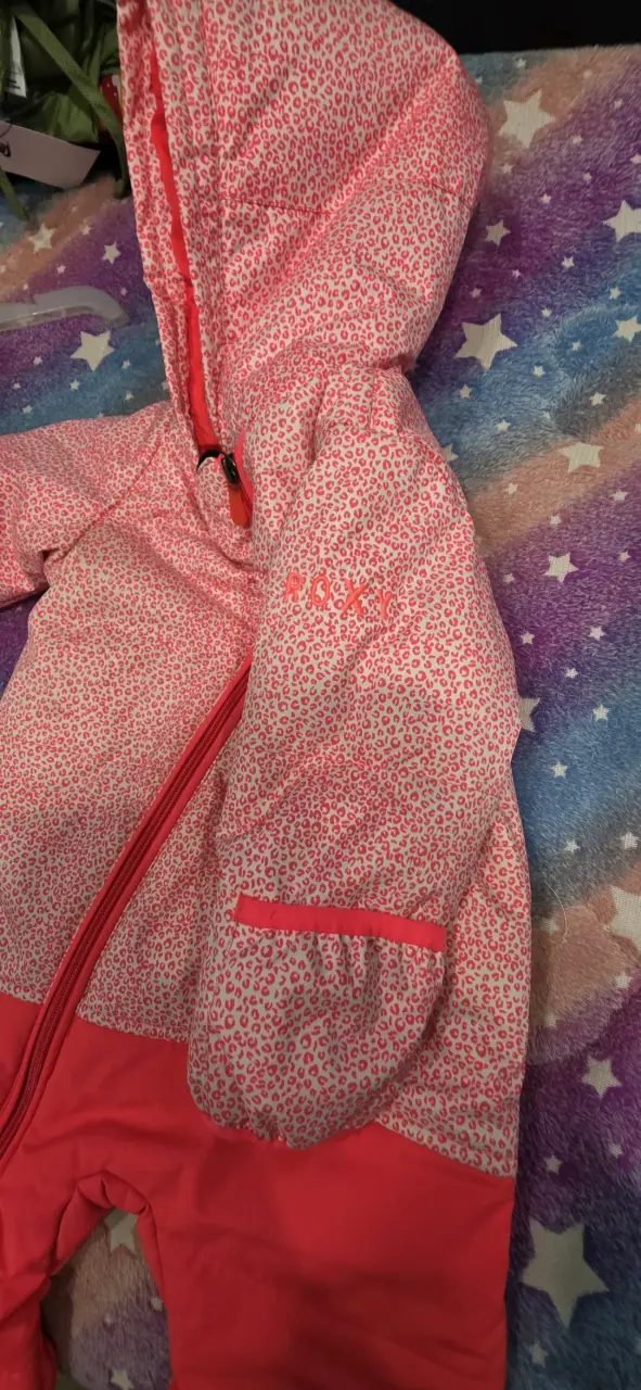ROXY Enterito de bebé rosado invierno - 5