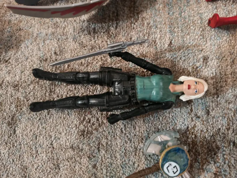 Set de figuras de acción de superhéroes - 3