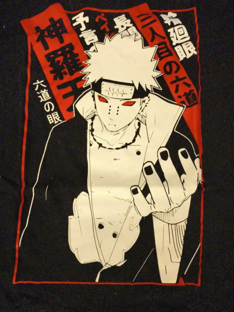 Polera negra Pain (Naruto) - 2