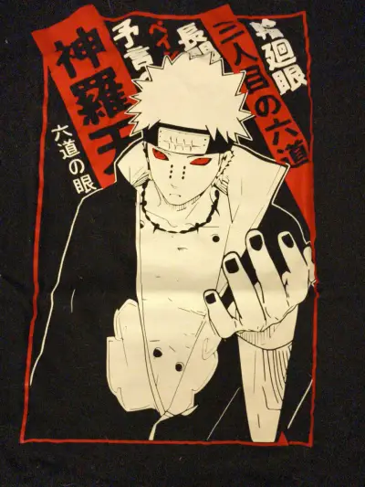 Polera negra Pain (Naruto) - miniatura 2