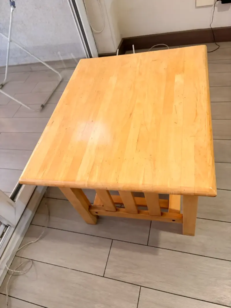 Mesa de madera pequeña - 5