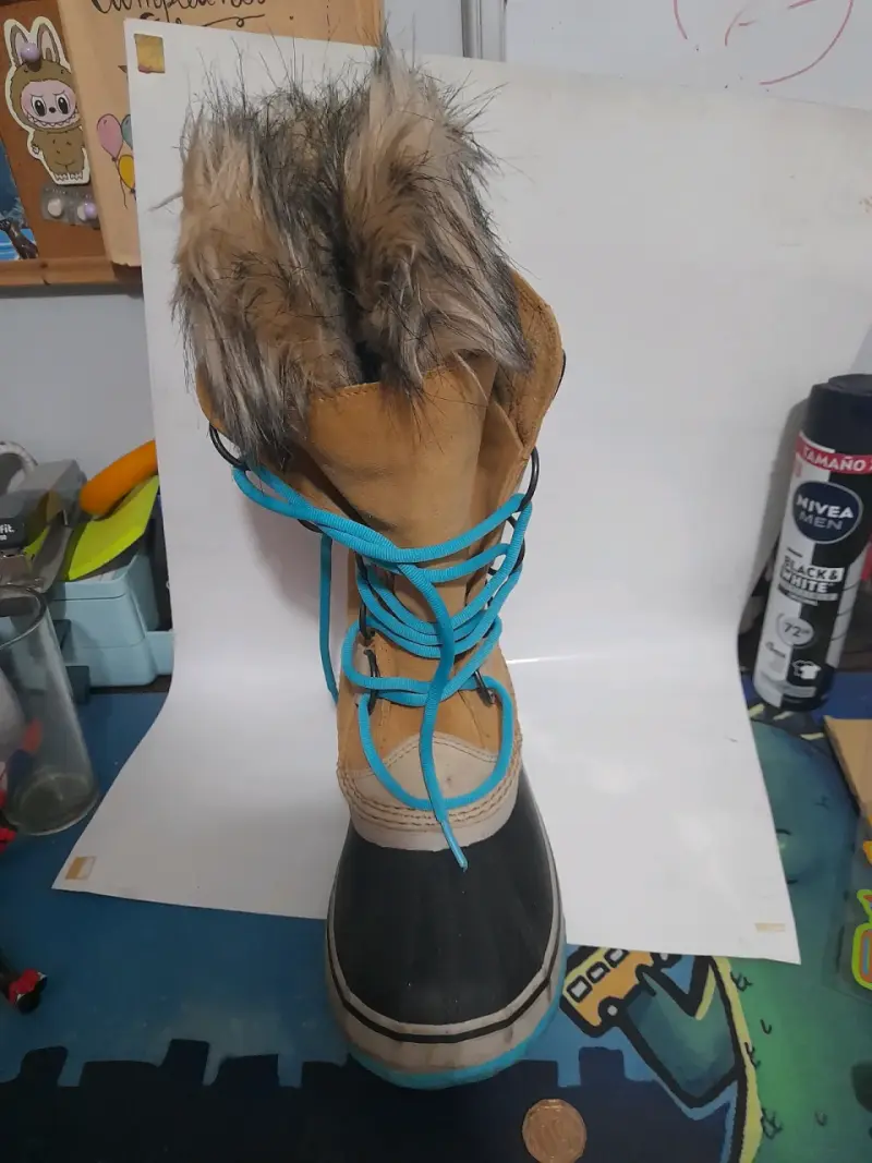 Botas de nieve con forro de piel - 1