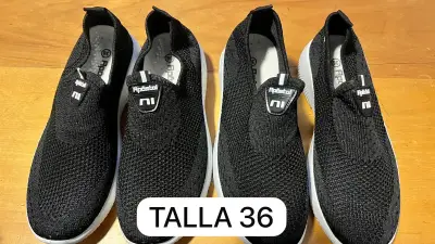 Lote zapatillas negras adulto - miniatura 2