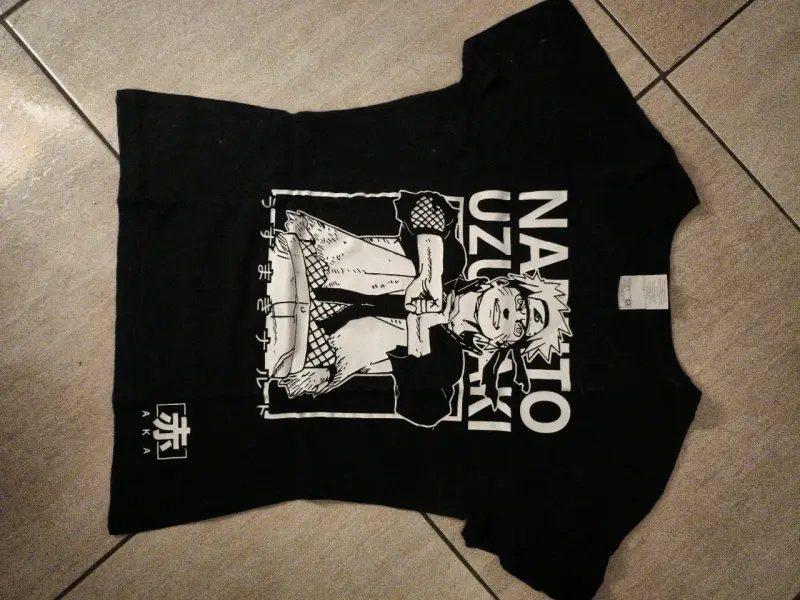 Polera negra Naruto Uzumaki - 1