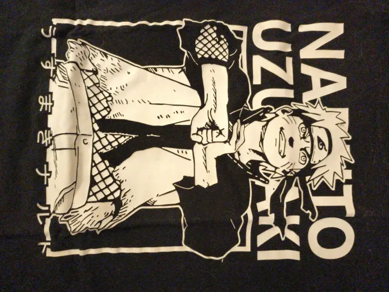 Polera negra Naruto Uzumaki - 2