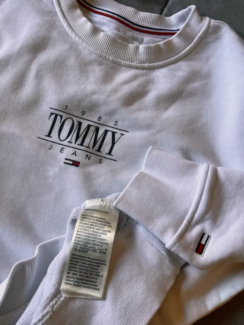 Polerón blanco Tommy Jeans - 2