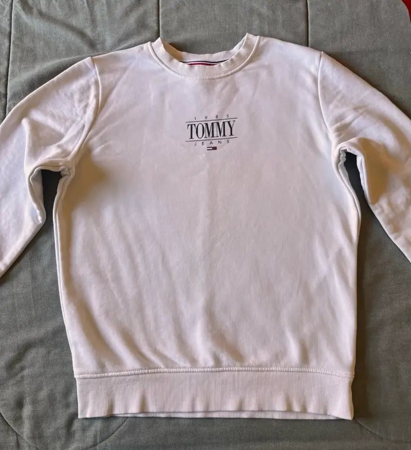 Polerón blanco Tommy Jeans - 6