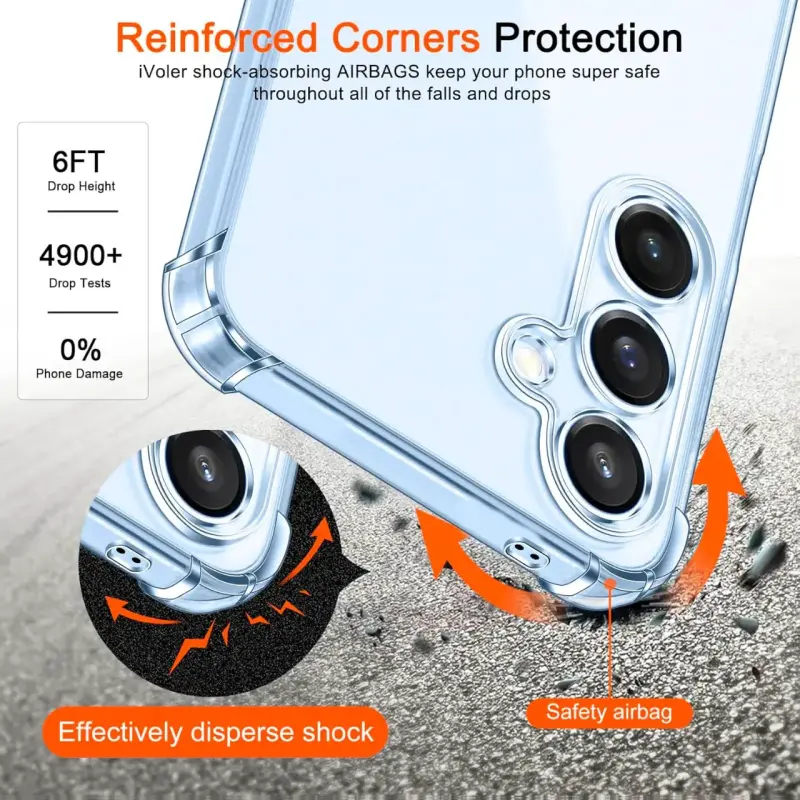 Funda transparente Para GALAXY S25 FE - 2