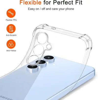 Funda transparente Para GALAXY S25 FE - miniatura 3