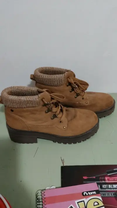 Botas de gamuza marrón talla 39 - miniatura 6