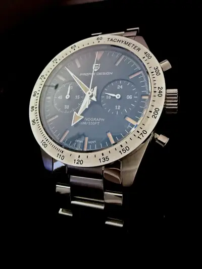 Reloj Pagani Design PD-1766 Cronógrafo Acero Inoxi - miniatura 1