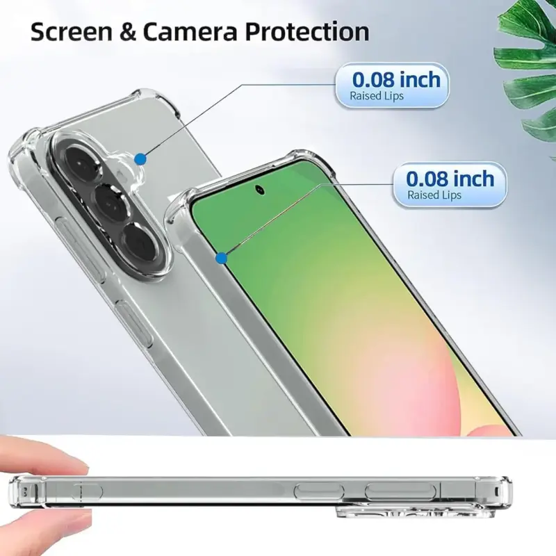 Funda transparente para celular Galaxy A57 - 4