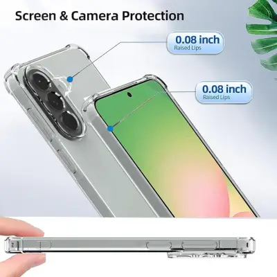 Funda transparente para celular Galaxy A57 - miniatura 4