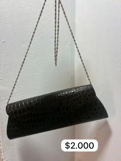 Cartera morada estampado serpiente - miniatura 5