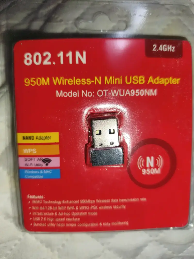 Adaptador USB Wireless-N 950M - 3
