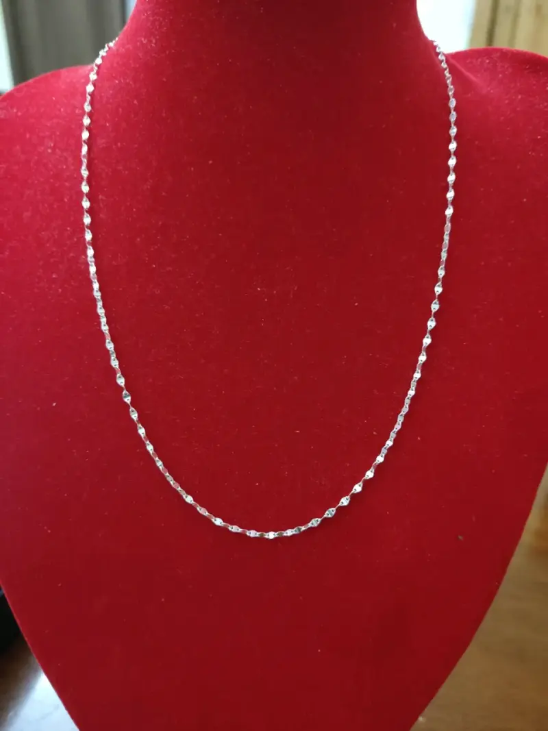 Collar de plata 925 elegante - 1