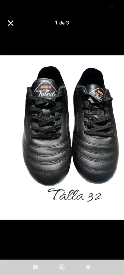 Zapatos deportivos Joma negros - miniatura 1