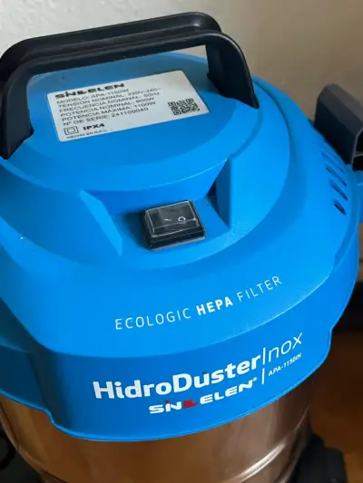 Aspiradora HidroDuster Inox azul - miniatura 2