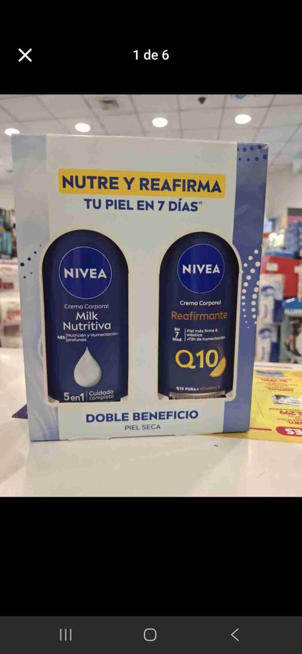 Set de cremas Nivea Nutritiva - 1