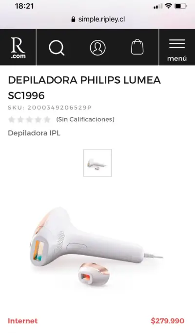 Depiladora Philips Lumea Essential IPL - miniatura 2