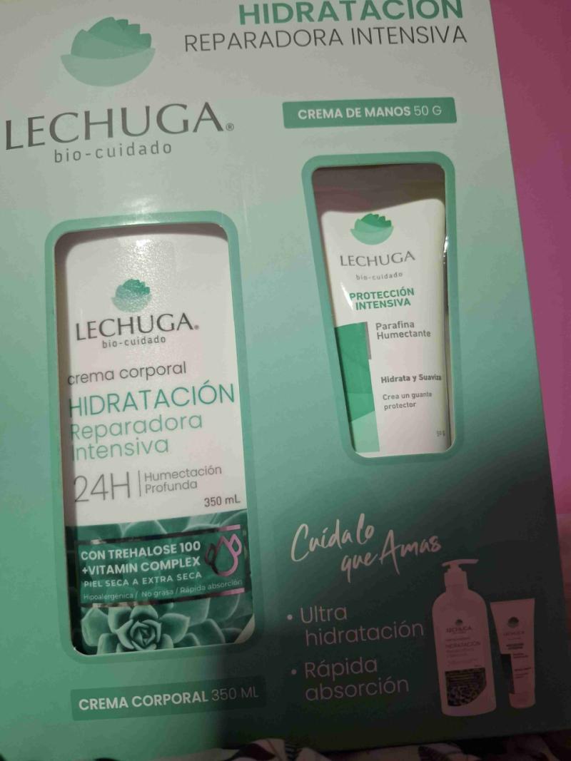 Set crema corporal y de manos Lechuga - 1
