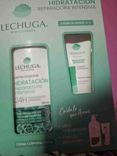 Set crema corporal y de manos Lechuga - miniatura 1
