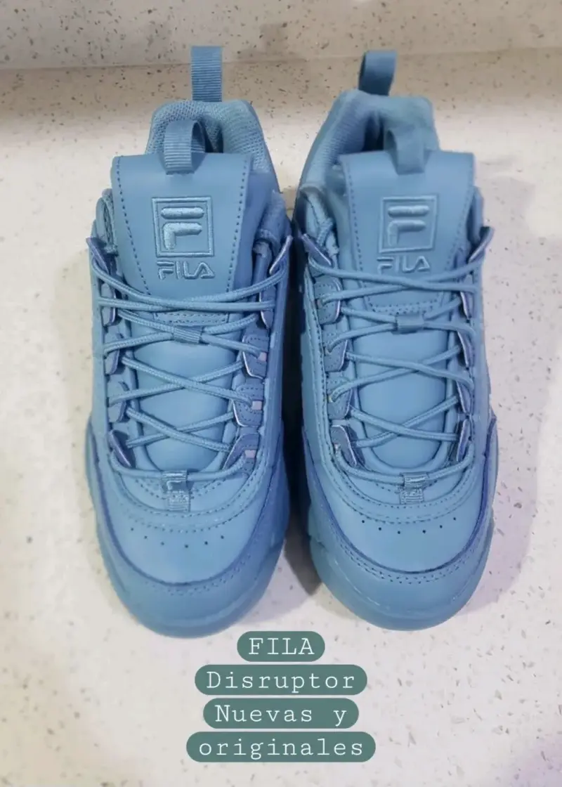 Zapatillas Fila Disruptor azules - 1
