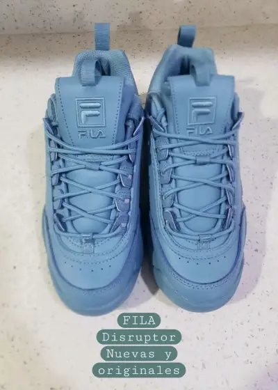 Zapatillas Fila Disruptor azules - miniatura 1
