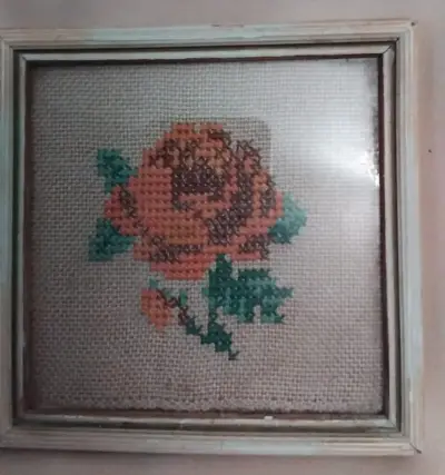 bordado a mano - miniatura 1