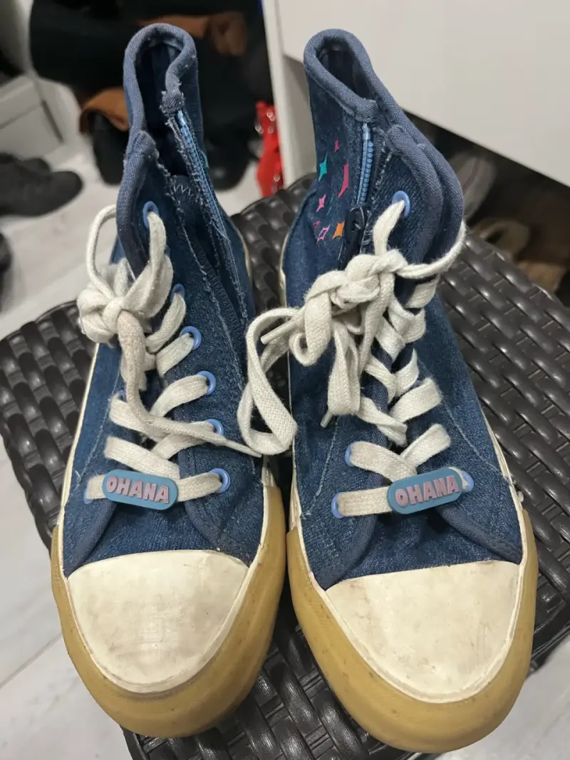 Zapatillas denim con diseño stich - 2