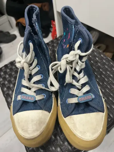 Zapatillas denim con diseño stich - miniatura 2