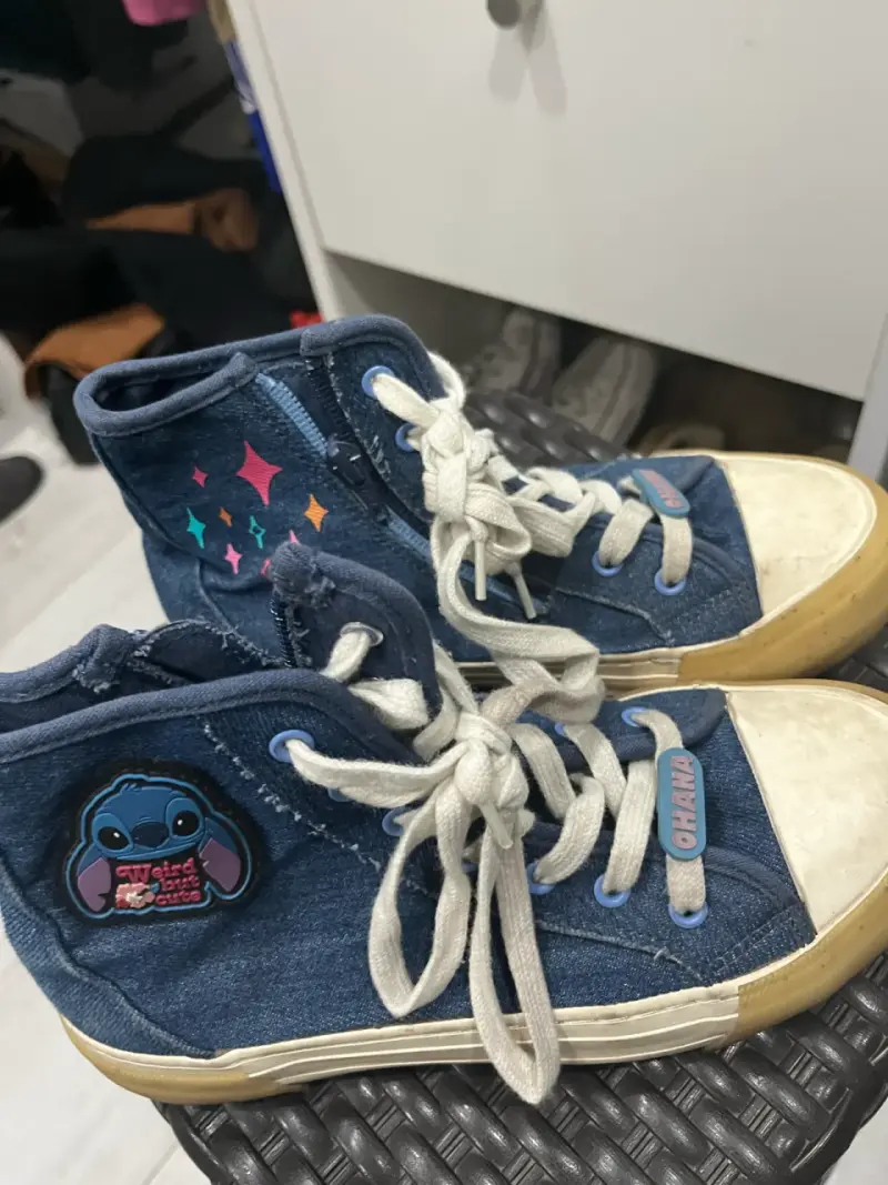 Zapatillas denim con diseño stich - 3