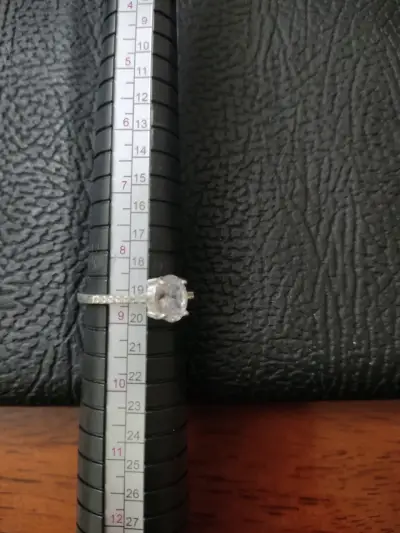 Anillo de plata 925 con circonia - miniatura 3