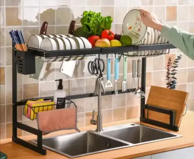 Organizador de cocina metálico - miniatura 2