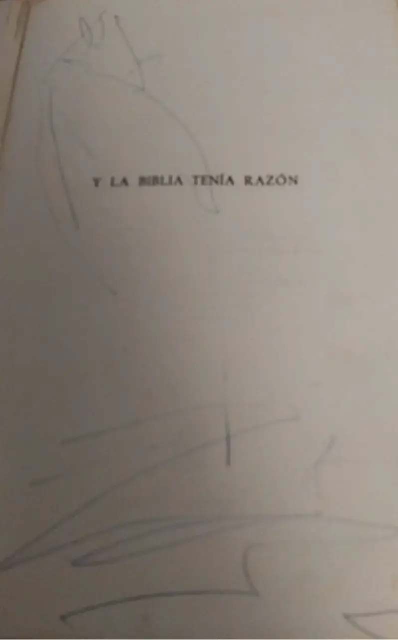 Libro "Y La biblia Tenía Razón" - 3